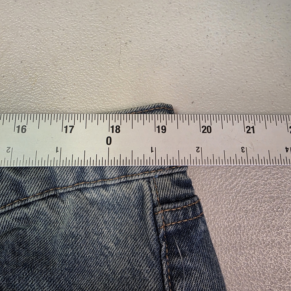 Wild Fable Women's Rigid Mid-Rise Relaxed Straight Dad Jeans Medium Wash Size 17 - Picture 8 of 9